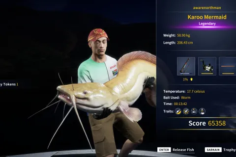 Catch photo