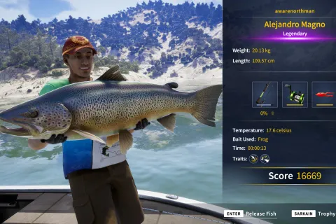 Catch photo