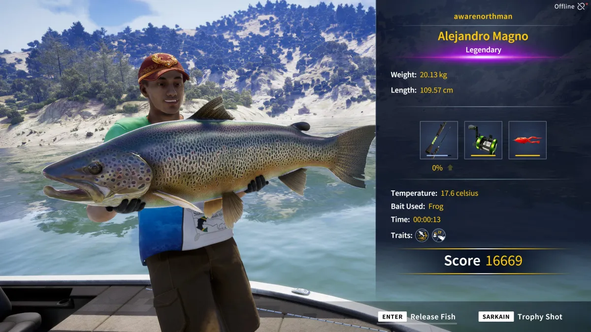 Catch photo