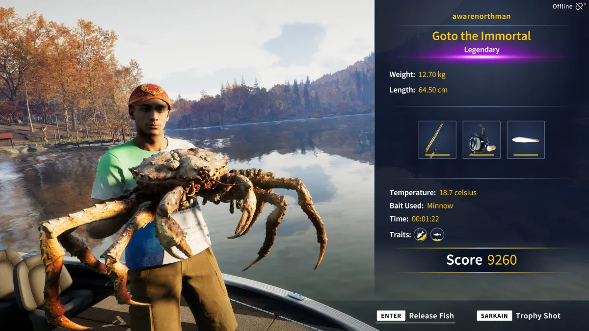 Catch photo