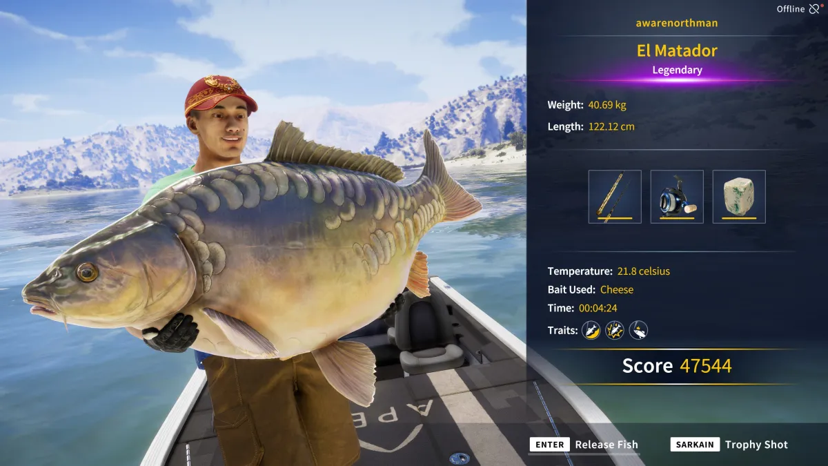 Catch photo