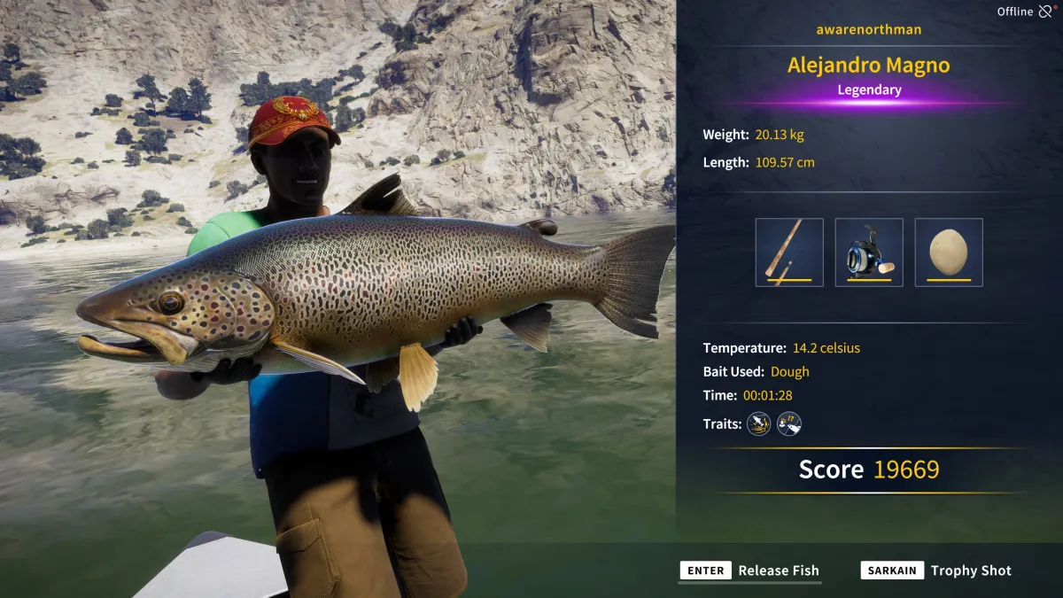 Catch photo