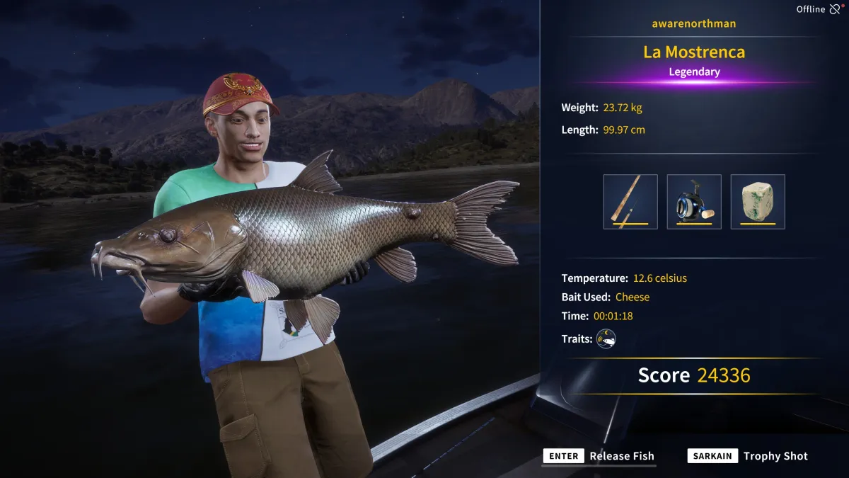 Catch photo