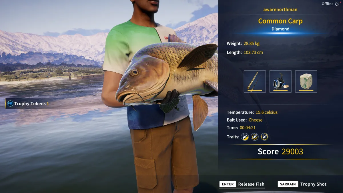 Catch photo