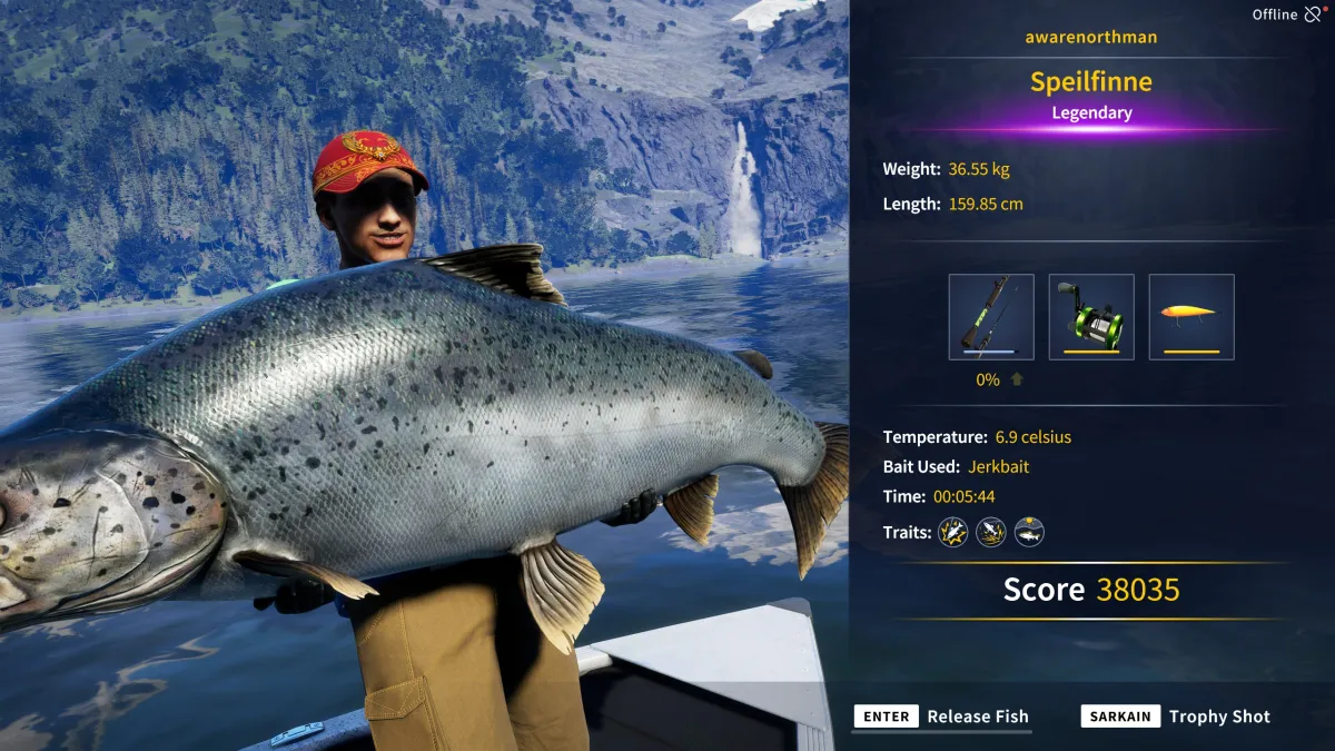 Catch photo