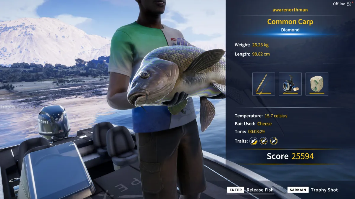 Catch photo