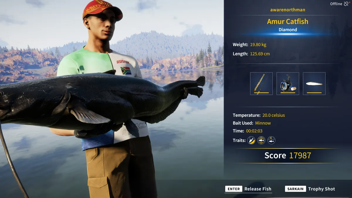 Catch photo