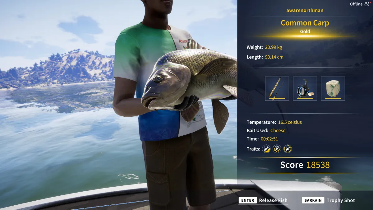 Catch photo