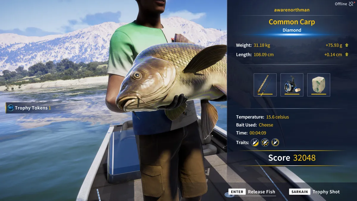 Catch photo
