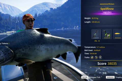 Catch photo