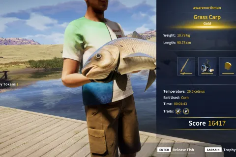 Catch photo