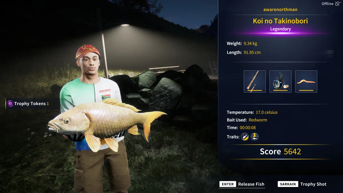 Catch photo