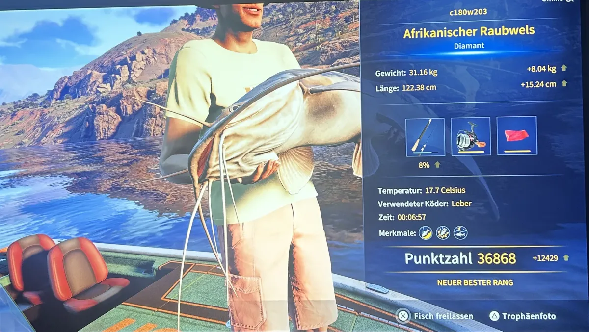 Catch photo