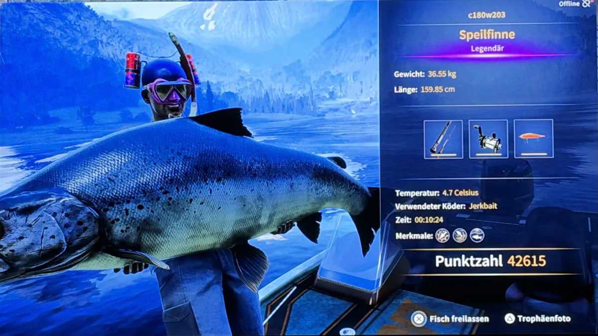 Catch photo