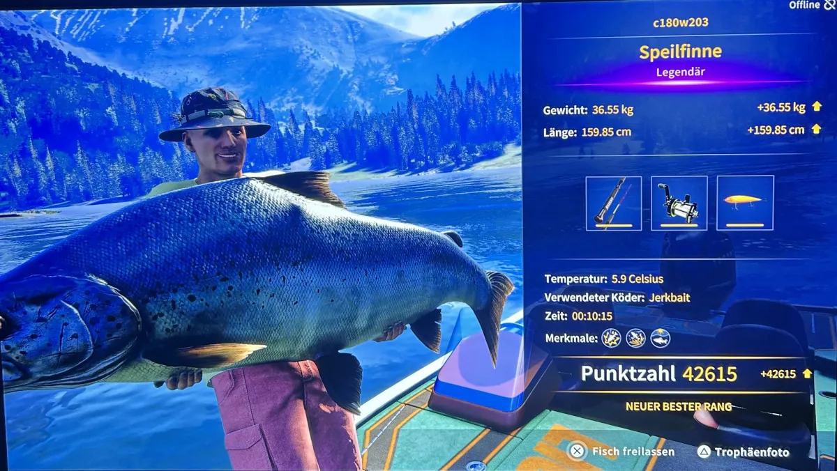 Catch photo
