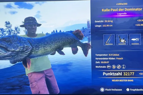 Catch photo