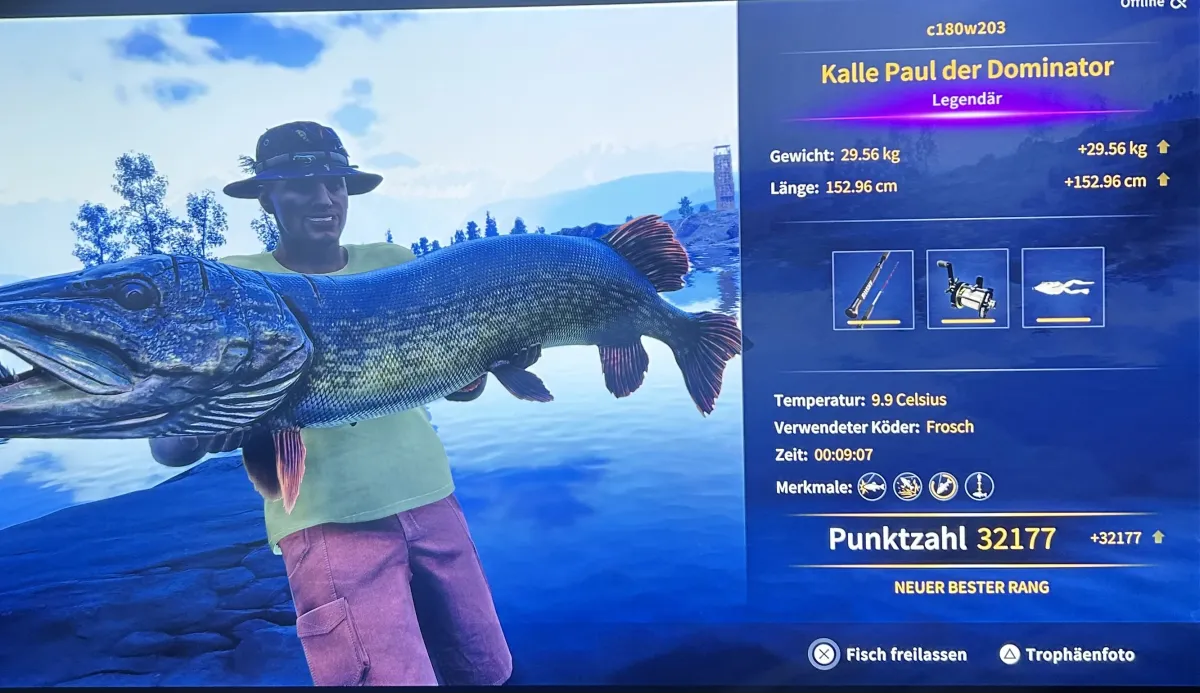 Catch photo