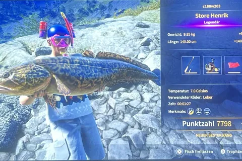 Catch photo