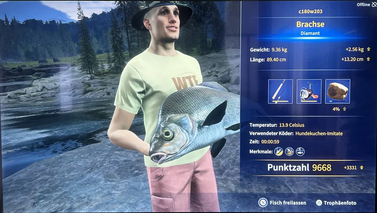 Catch photo