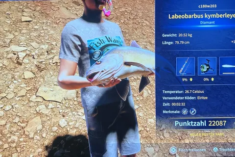 Catch photo