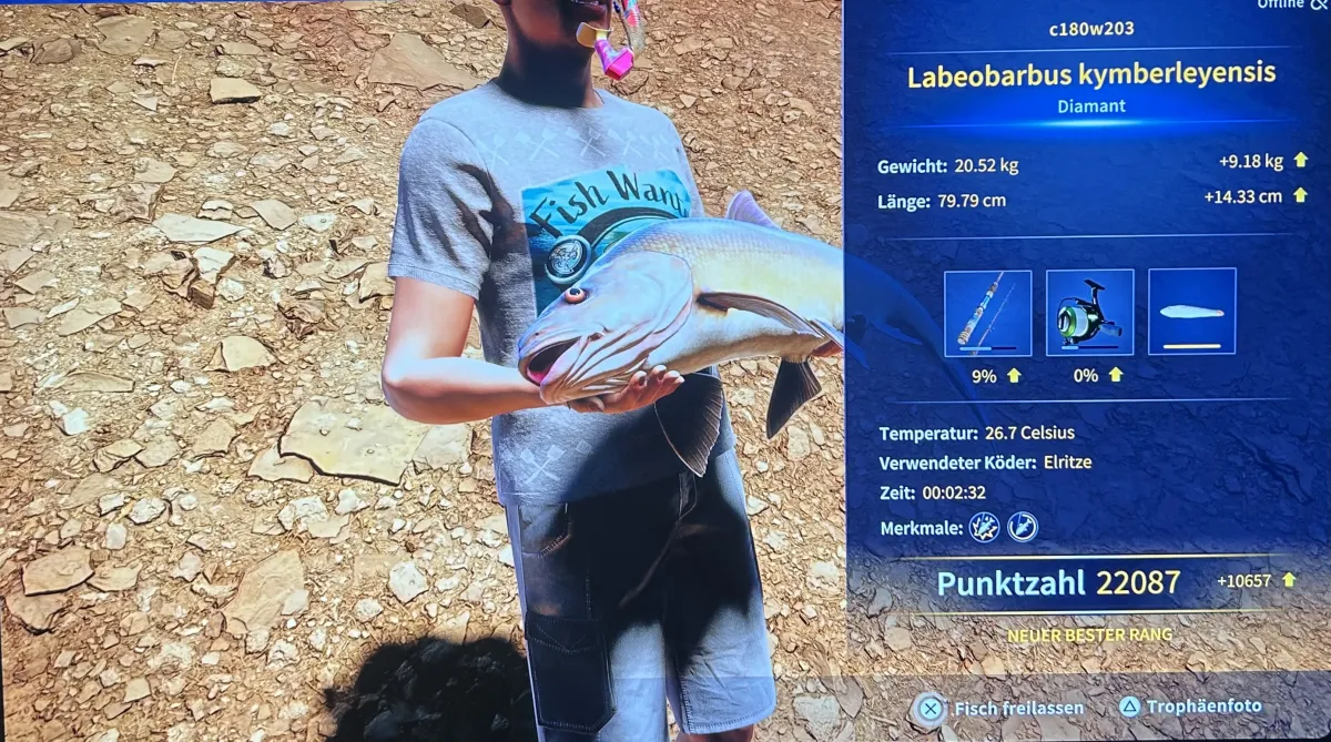 Catch photo