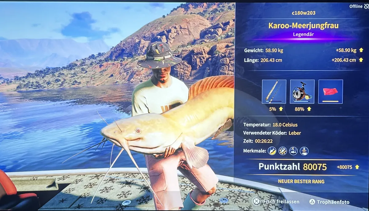 Catch photo