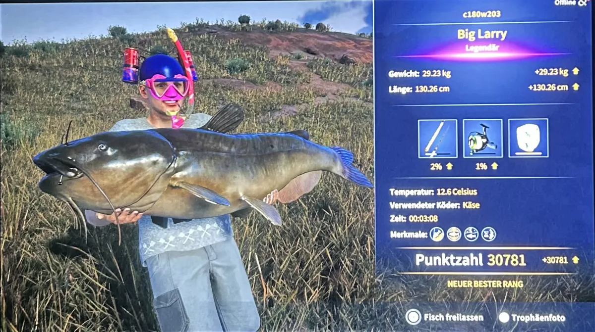 Catch photo