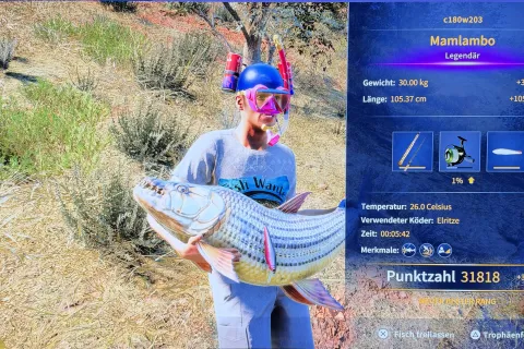 Catch photo