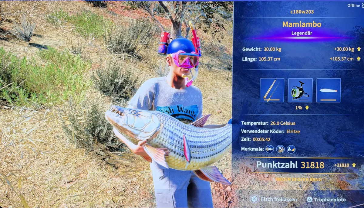 Catch photo