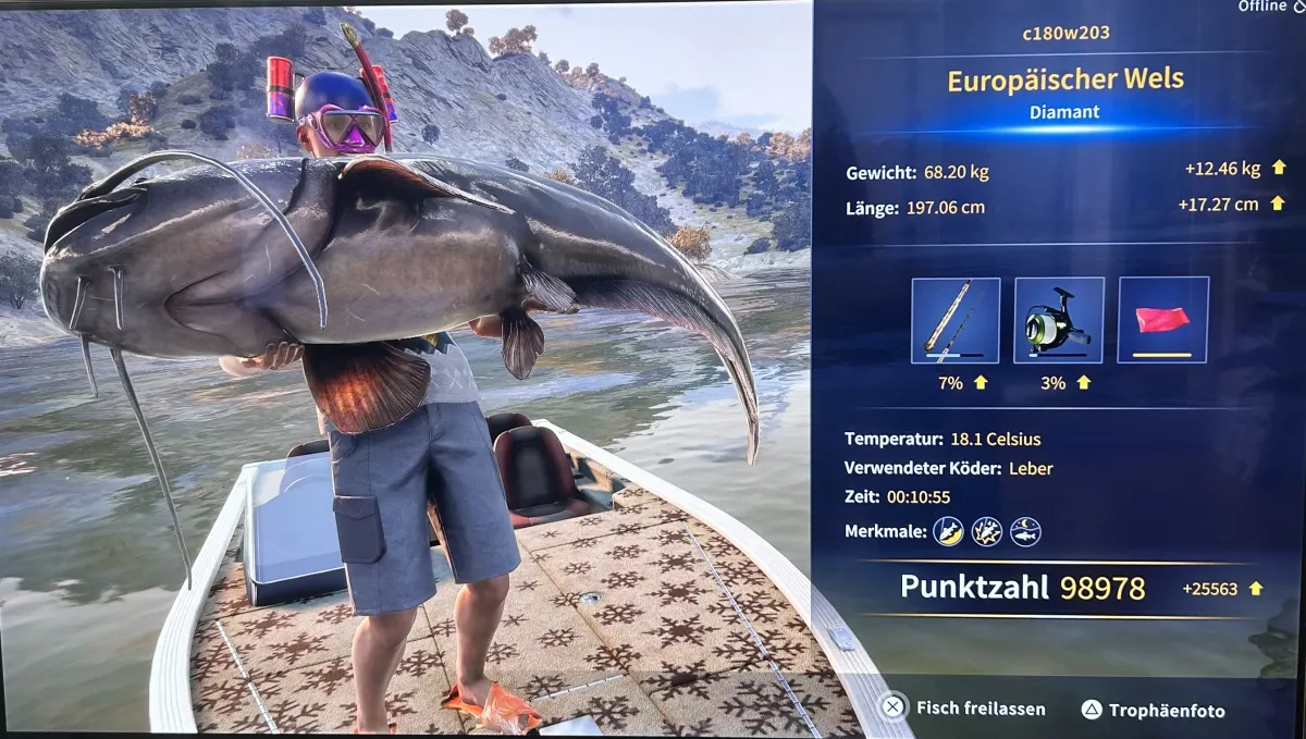 Catch photo