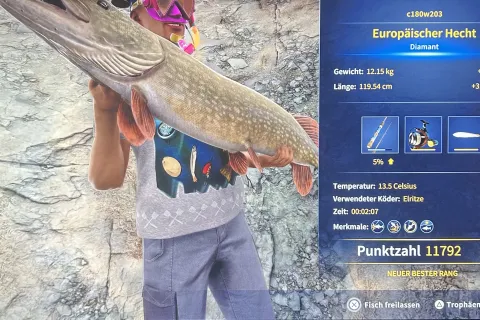 Catch photo