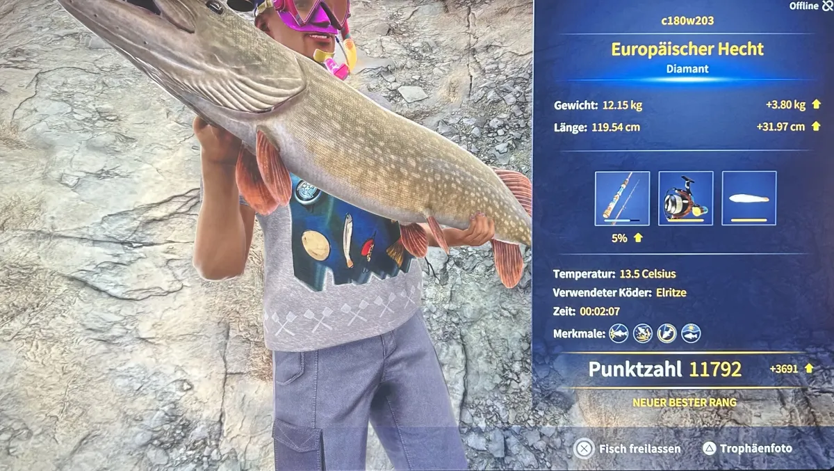 Catch photo