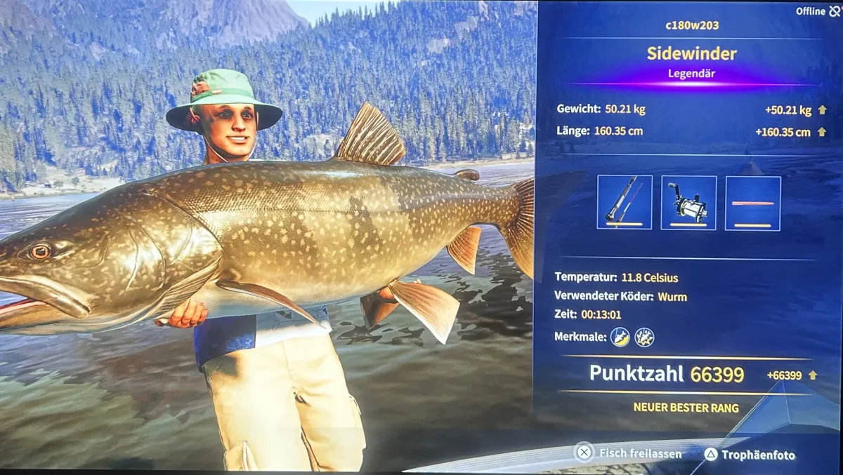 Catch photo