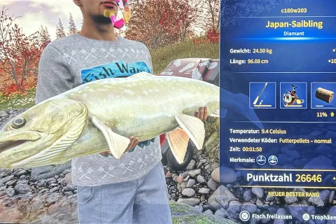 Catch photo
