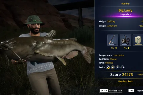 Catch photo