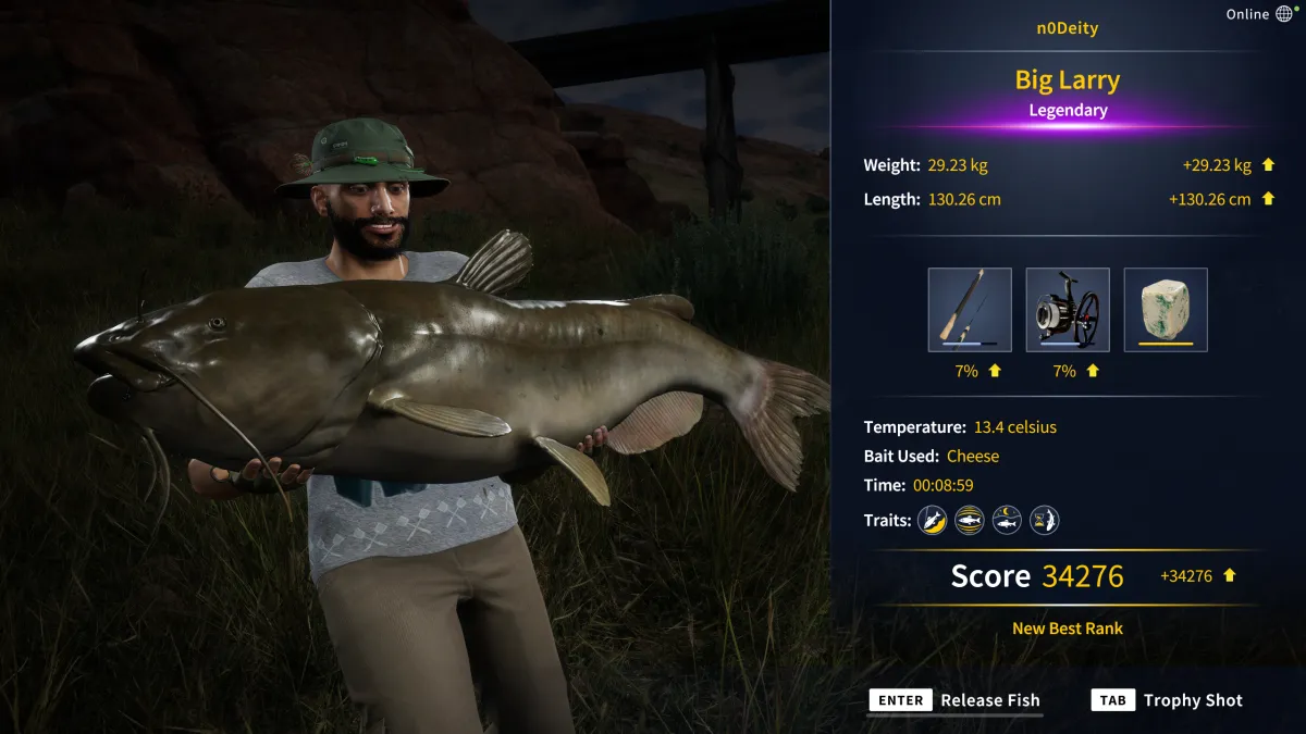 Catch photo