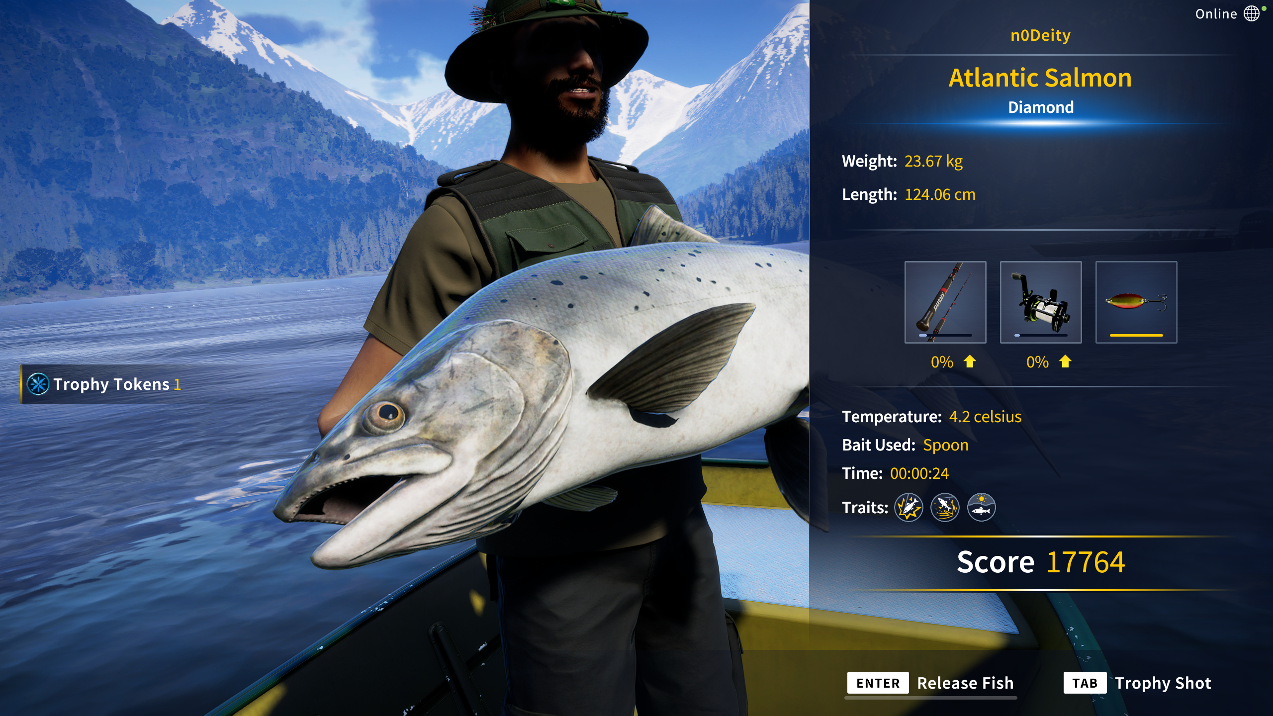 Catch photo